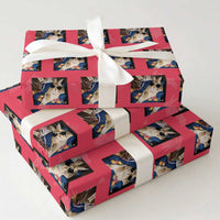 Funny Easter Bunny Sunglasses Graphic Wrapping Paper Roll