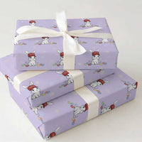 Funny Easter Bunny Wearing Hat American Wrapping Paper Roll