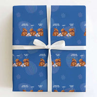 Funny Easter Bunny Wrapping Paper Roll Where Did You Guys Go Chocolate