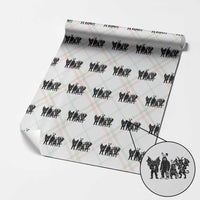Funny Easter Cryptid Squad Wrapping Paper Roll Bigfoot Mothman Jersey Devil Chupacabra Gift