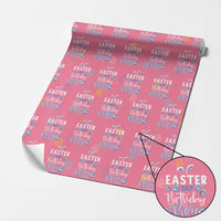 Funny Easter Day Birthday Boy Wrapping Paper Roll Born On Easter Day Eggs
