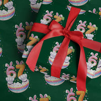 Funny Easter Day Bunny 67 Six Seven Meme Wrapping Paper Roll