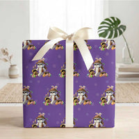 Funny Easter Day Bunny Miner Egg Video Game Wrapping Paper Roll