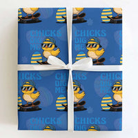 Funny Easter Day Chicks Dig Me Wrapping Paper Roll Cool Chicken