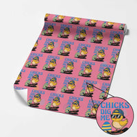 Funny Easter Day Chicks Dig Me Wrapping Paper Roll Cool Chicken