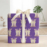 Funny Easter Day Cowgirl Egg Cowboy Boots Wrapping Paper Roll