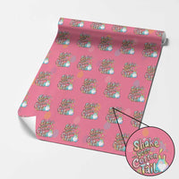 Funny Easter Day Retro Bunny Shake Your Cotton Tail Wrapping Paper Roll