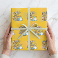 Funny Easter Day Retro Bunny Shake Your Cotton Tail Wrapping Paper Roll