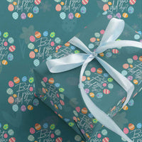 Funny Easter Day Wrapping Paper Roll But Did You Dye Easter Eggs