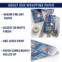 Funny Easter Forget The Bunnies I Am Chasing Hunnies Wrapping Paper Roll