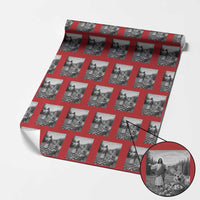 Funny Easter Jesus Wrapping Paper Roll Christian Jesus Bunny Selfie Religious
