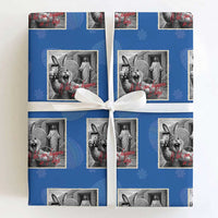 Funny Easter Jesus Wrapping Paper Roll Christian Jesus Come Back Bunny Selfie