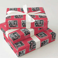 Funny Easter Jesus Wrapping Paper Roll Christian Jesus Come Back Bunny Selfie
