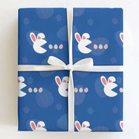 Funny Easter Wrapping Paper Roll Bunny Gamer Egg Hunter
