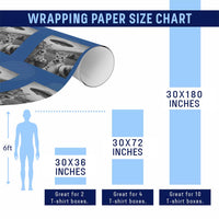 Funny Easter Wrapping Paper Roll Christian Cat Selfie Bunny Meme