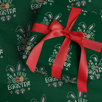 Funny Easter Wrapping Paper Roll Im A Little Eggstra Bunny Cute Kids Toddler - Wonder Print Shop