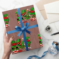 Funny Elf Dab Six Seven Meme Wrapping Paper Roll Christmas Trending 67 Gift - Wonder Print Shop