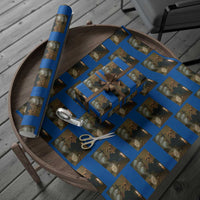 Funny Exorcist Cat Meme Wrapping Paper Roll Dark Humor Cat - Wonder Print Shop