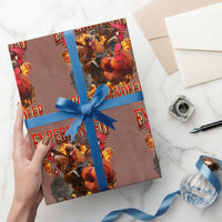 Funny Experienced Cock Handler Wrapping Paper Roll Inappropriate Adult Humor Chicken - Wonder Print Shop