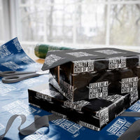 Funny Feels Like A Penalty Box Kind Of Day Wrapping Paper Roll Ice Hockey Lover - Wonder Print Shop