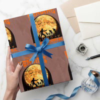 Funny Fencing Halloween Wrapping Paper Roll You Call It Fencing Zombie Survival - Wonder Print Shop