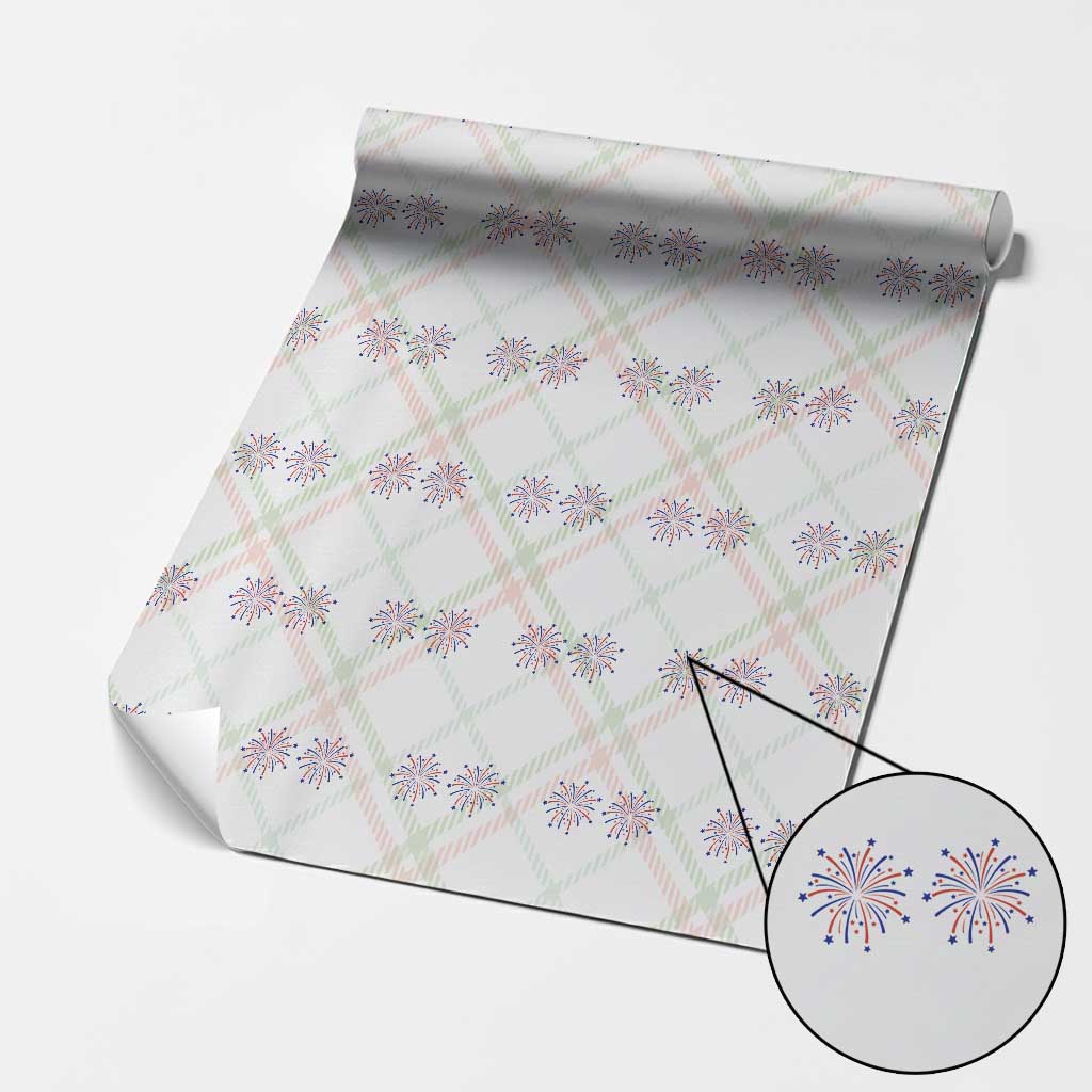 Funny Fireworks 4th of July Adult Humor Wrapping Paper Roll Just Here for The Fireworks