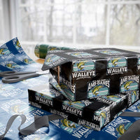 Funny Fishing Wrapping Paper Roll It Is All Fun And Games Until Someone Loses A Walleye - Wonder Print Shop