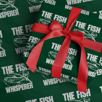 Funny Fishing Wrapping Paper Roll The Fish Whisperer Lake Life Gift For Fishermen Dads - Wonder Print Shop