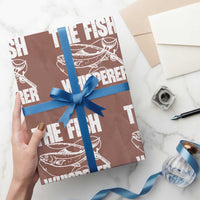 Funny Fishing Wrapping Paper Roll The Fish Whisperer Lake Life Gift For Fishermen Dads - Wonder Print Shop