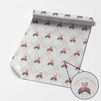 Funny Flamingos Woke Up Gay Again Wrapping Paper Roll Gift For Queer Bird Lovers