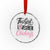 Funny Football Fan Gift Crystal Glass Ornament This Girl Loves Her Cowboys - Wonder Print Shop