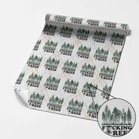 Funny Forest Disc Golf Humor Fcking Trees Wrapping Paper Roll