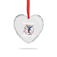 Funny Founding Father Patriotic Drinking Heart Crystal Glass Ornament Regulators Mount Up 4th of July - Wonder Print Shop