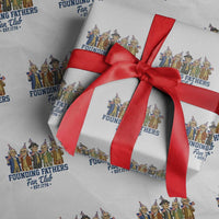 Funny Founding Fathers Fan Club Wrapping Paper Roll American History Lovers