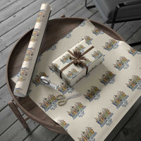 Funny Founding Fathers Fan Club Wrapping Paper Roll American History Lovers