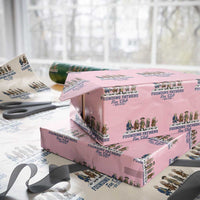 Funny Founding Fathers Fan Club Wrapping Paper Roll Patriotic American History