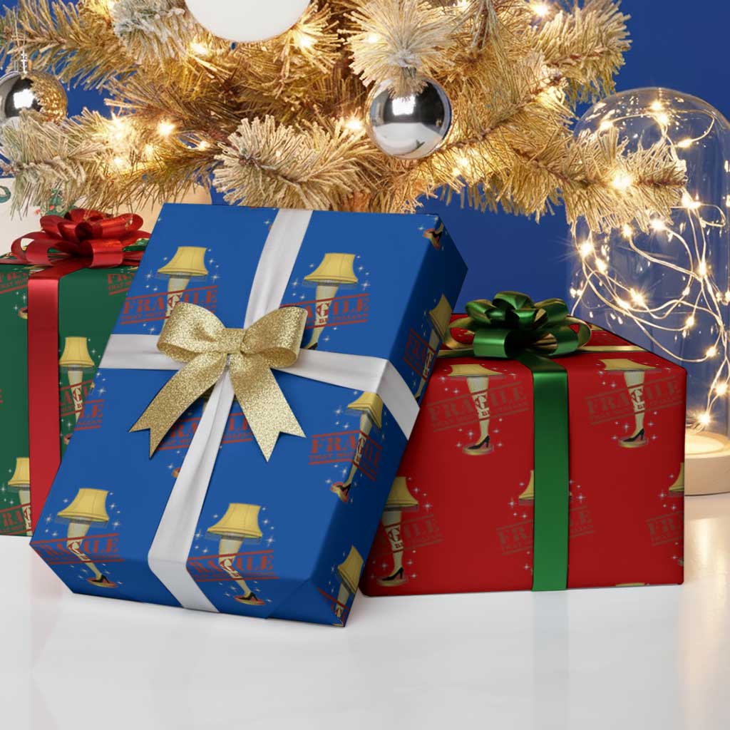 Funny Fragile That Must Be Italian Christmas Movie Wrapping Paper Roll - Wonder Print Shop