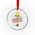 Funny Fragile That Must Be Italian Xmas Movie Crystal Glass Ornament - Wonder Print Shop