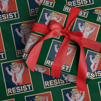 Funny Freedom Pig Resistance Movement Political Satire Meme Gift Wrapping Paper Roll - Wonder Print Shop