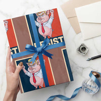 Funny Freedom Pig Resistance Movement Political Satire Meme Gift Wrapping Paper Roll - Wonder Print Shop