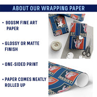 Funny Freedom Pig Resistance Movement Political Satire Meme Gift Wrapping Paper Roll - Wonder Print Shop