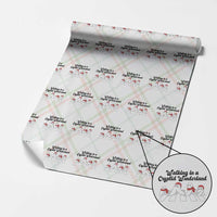 Funny Fresno Nightcrawlers Christmas Gift Wrapping Paper Roll Walking In A Cryptid Wonderland - Wonder Print Shop