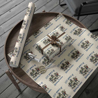 Funny Frog 250 Years Of Ribbiting Freedom Wrapping Paper Roll