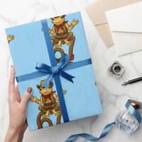 Funny Frog Cowboy Six Seven Meme Wrapping Paper Roll 67 Doot Doot Western Animal Trend Gift - Wonder Print Shop