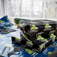 Funny Frog Disability Pride Flag Warrior Wrapping Paper Roll Disability Rights Or I Fights