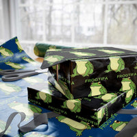 Funny Frogtifa Wrapping Paper Roll Resist Frog Protest Against Fascism - Wonder Print Shop