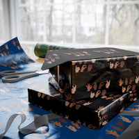Funny Fuck Hand Sign Language Anti Deportation Wrapping Paper Roll Chinga La Migra