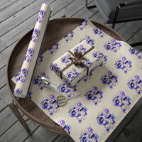 Funny Galaxy Space Birthday Wrapping Paper Roll I Was Six Now I Am Seven - Wonder Print Shop