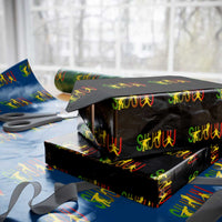 Funny Game Day Soccer Celebration Gift Wrapping Paper Roll Siuuuu
