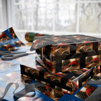Funny Gangster Cats Xmas Wrapping Paper Roll Smoking Kitten Meme - Wonder Print Shop